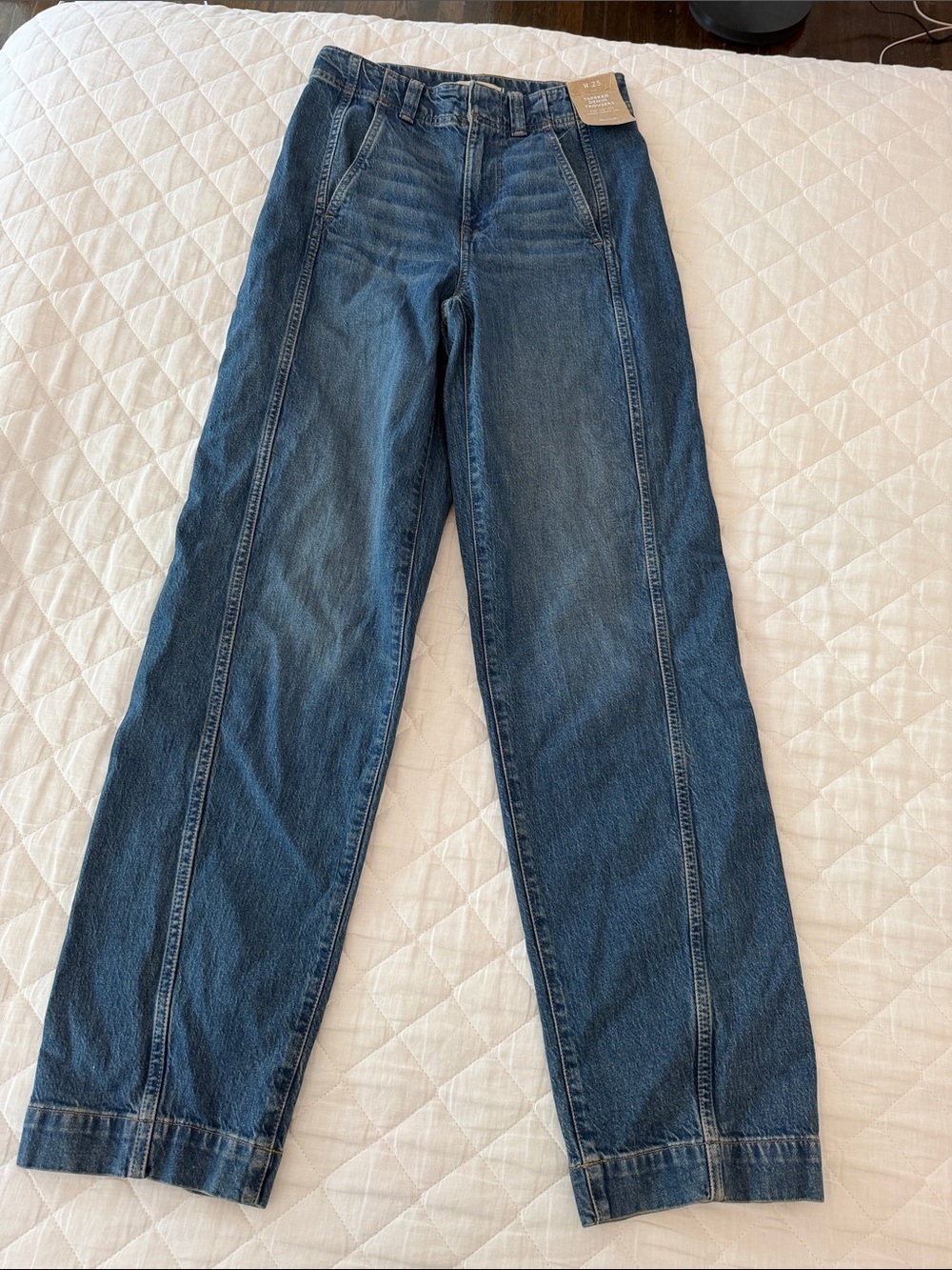 Madewell Tapered Denim Trousers